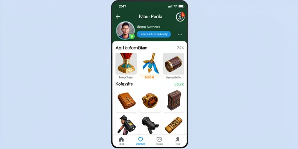 Tampilan permainan yang menarik dan intuitif.