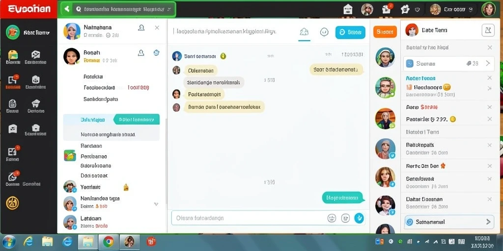 Tampilan antarmuka yang user-friendly dan menarik.