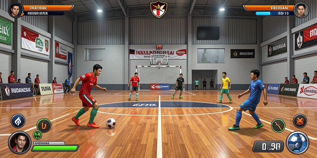 Tampilan antarmuka yang intuitif dan menarik.