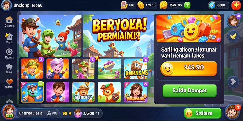 Tampilan antarmuka GUATOGEL yang intuitif dan menarik.