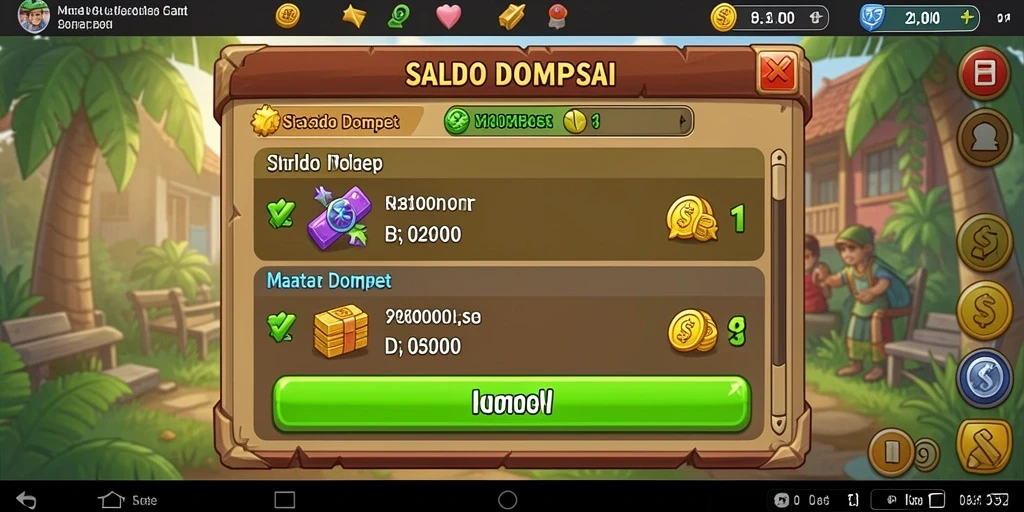 Tampilan awal yang menarik dan mudah dinavigasi.