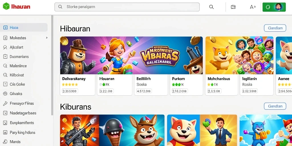 Tampilan antarmuka yang menarik dan mudah digunakan.
