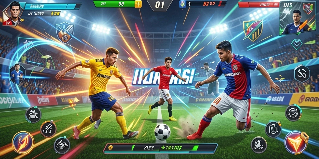Tangkapan layar menampilkan aksi seru dalam permainan OLLO4D.