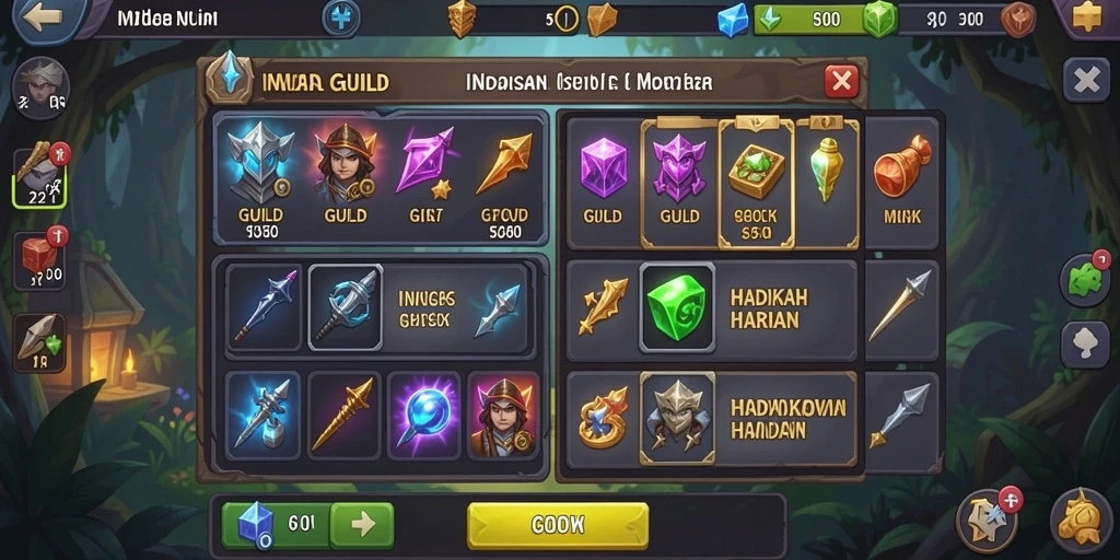 Tampilan antarmuka yang ramah pengguna.