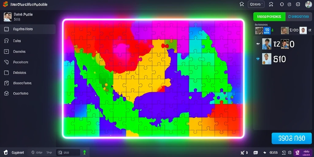 Tampilan awal yang menarik dan penuh warna.