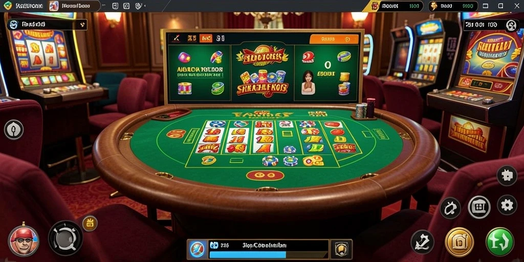 Tampilan game yang menarik dan interaktif.