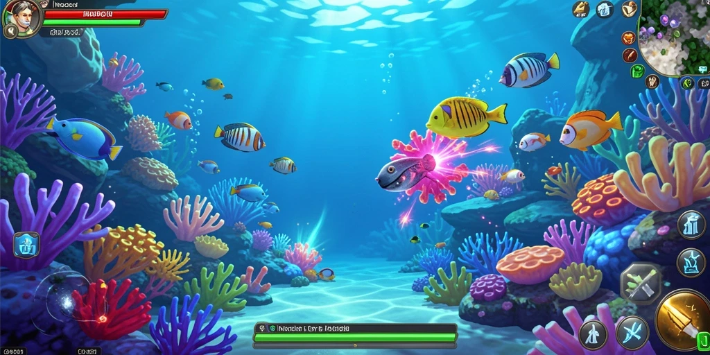 Tampilan awal game yang menarik dan user-friendly.
